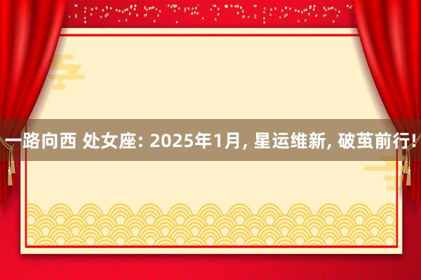 一路向西 处女座: 2025年1月， 星运维新， 破茧前行!